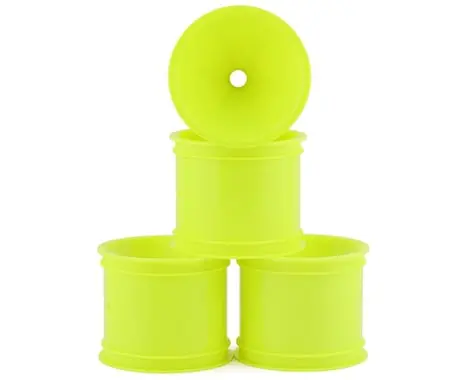 Jconcepts 2.2" Bearing Front Stadium Truck Wheels (Yellow) (4) (Rc10t/T2/T3/Gt) 1
