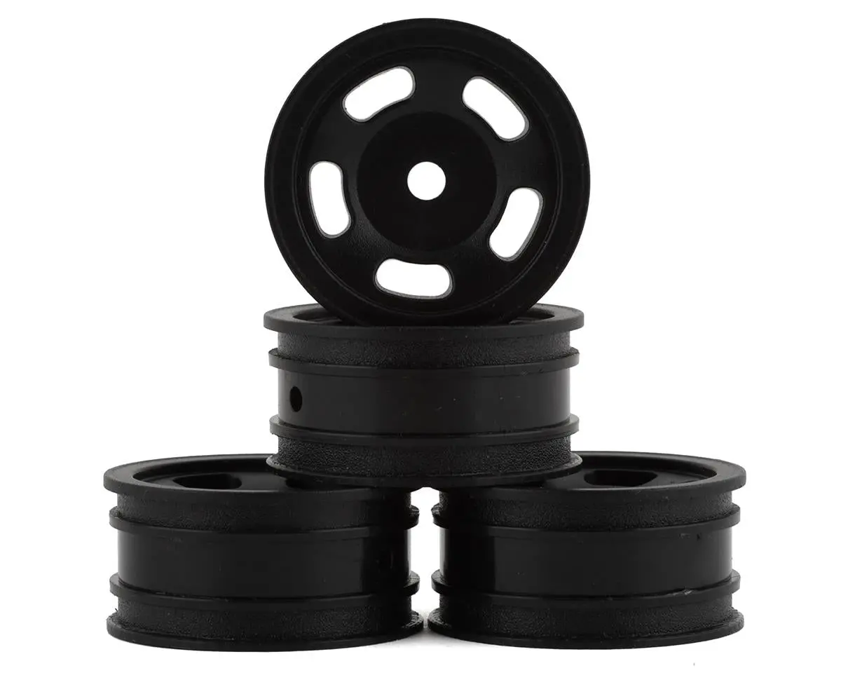 Jconcepts Axial Scx24 Glide 1.0" 1/24 Crawler Wheels (Black) (4) W/7Mm Hex 1