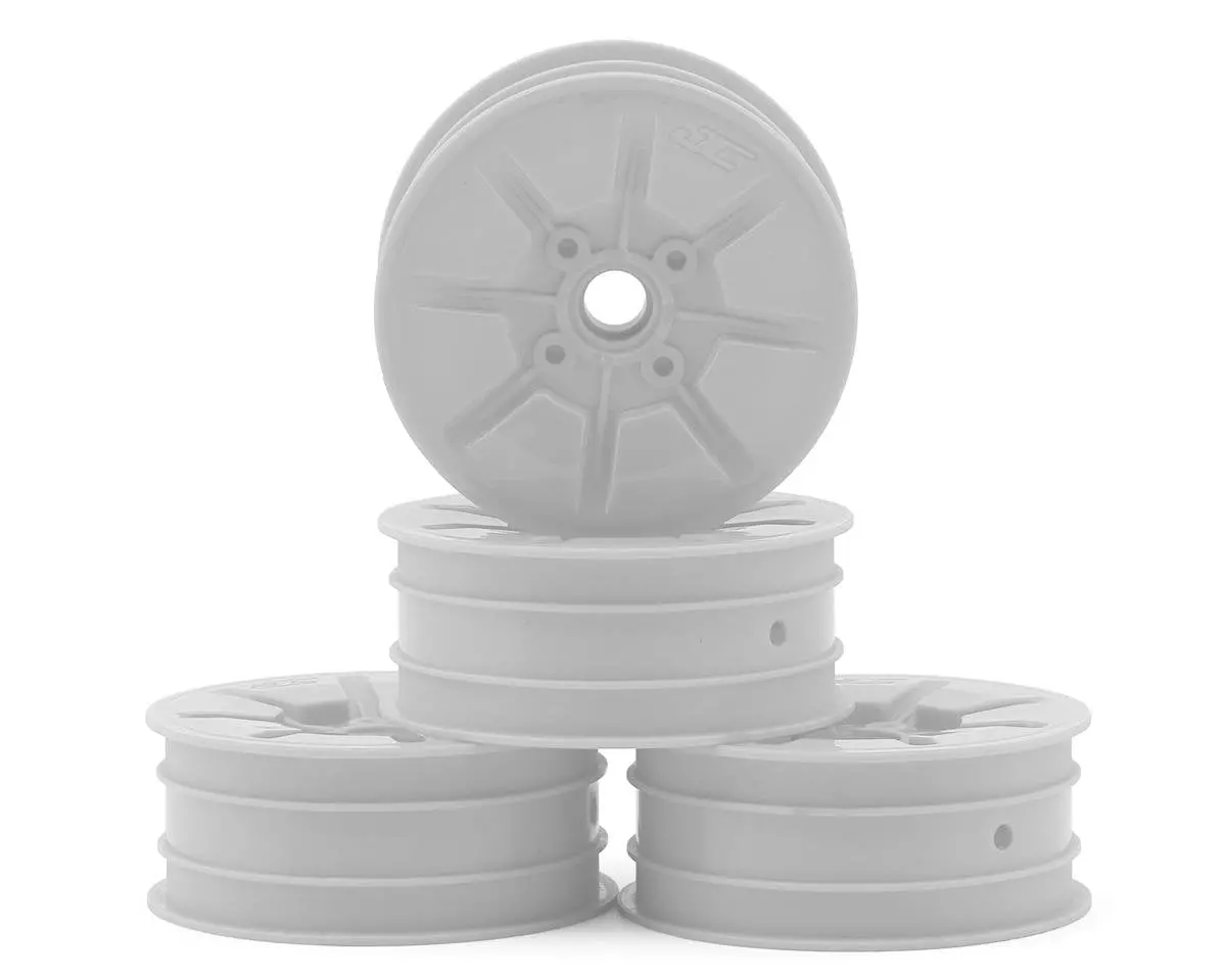 Jconcepts Rc10 Pioneer 2.2 Bearing Front Wheels (White) (4) 1