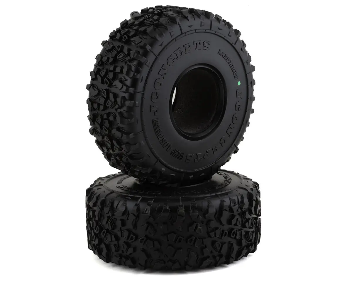 Jconcepts Landmines 2.2" Rock Crawler Tires (2) (Green) 1