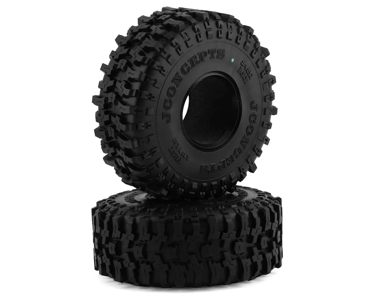 Jconcepts Tusk 2.2" All Terrain Rock Crawler Tires (2) (Green) 1