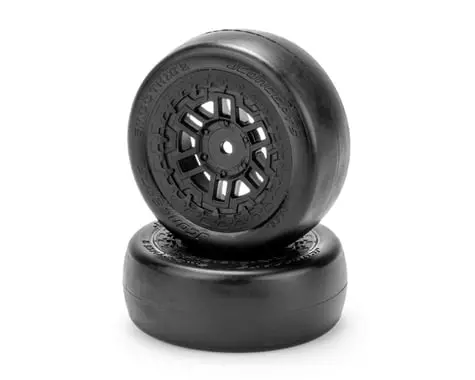 Jconcepts Arrma® Typhon Grom™ Smoothie 2 Pre-Mounted Tires (2) (G3 - Soft) W/12Mm Hex 1