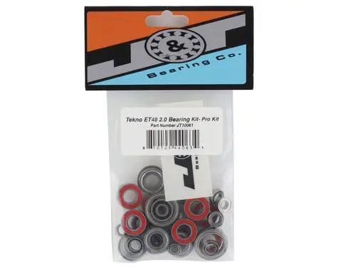 J&T Bearing Co. Tekno Et48 2.0 1/8 Truggy Pro Bearing Kit 1