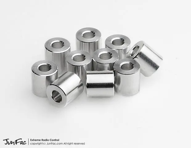 Junfac M3 Aluminum Spacer 7X7mm (10) 1