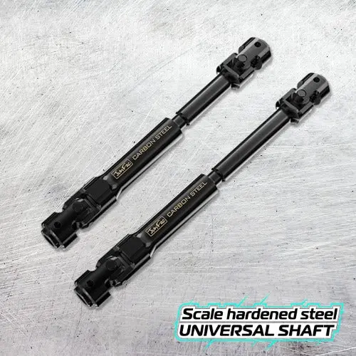Junfac Scale Hardened Steel Universal Shaft, Axial Scx10.2 1
