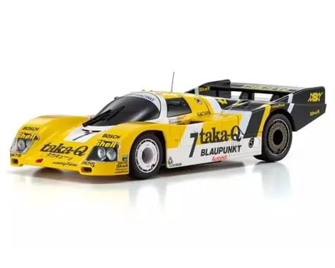 Kyosho Mr-04 Rwd Mini-Z Readyset W/Porsche 962C Coupe Lh Body (Yellow/White) W/Kt-531P 2.4Ghz Radio 1