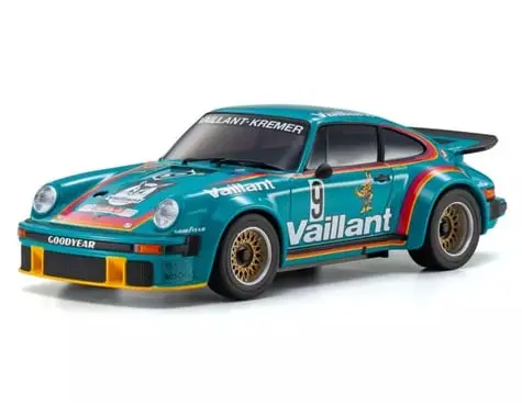 Kyosho Mini-Z Mr-04 Rwd Readyset 1976 Porsche 934 Rsr Turbo (Vaillant #9) W/Kt-531P 2.4Ghz Radio 1