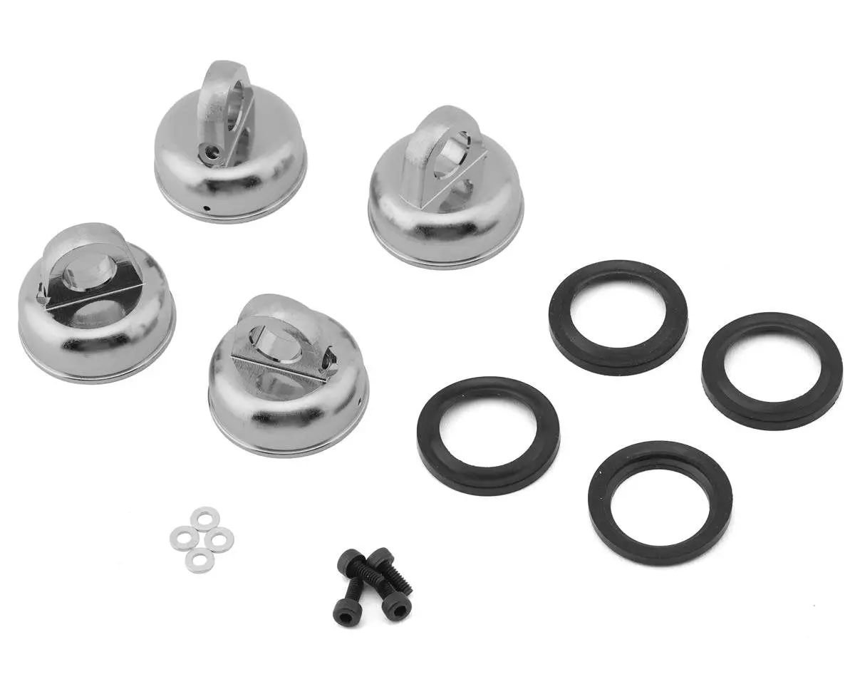 Kyosho Mp10 Aluminum Threaded Big Bore Shock Aeration Cap Conversion Set (4) 1