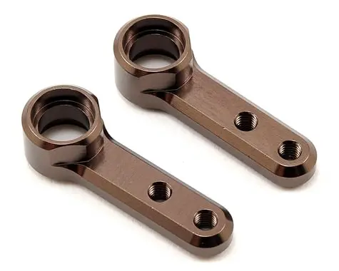 Kyosho Rb6 Aluminum Steering Crank Arm Set (Gunmetal) (2) 1