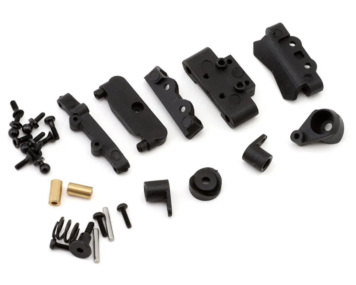 Losi Micro-B Bulkhead, Steering Rack & Servo Saver Set 1