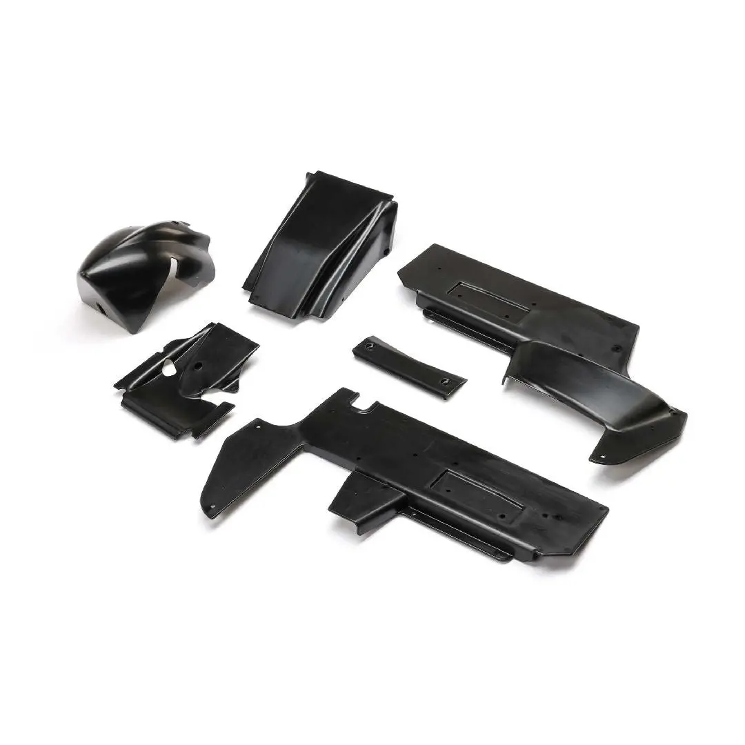 Losi Body Panel Set, Black: 22S Sprint Car 1