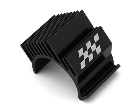 Losi Nascar 380 Aluminum Motor Heatsink (Black) 1