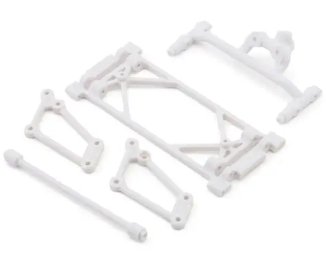 Losi 22S Sprint Front Wing Mount Set (White) 1