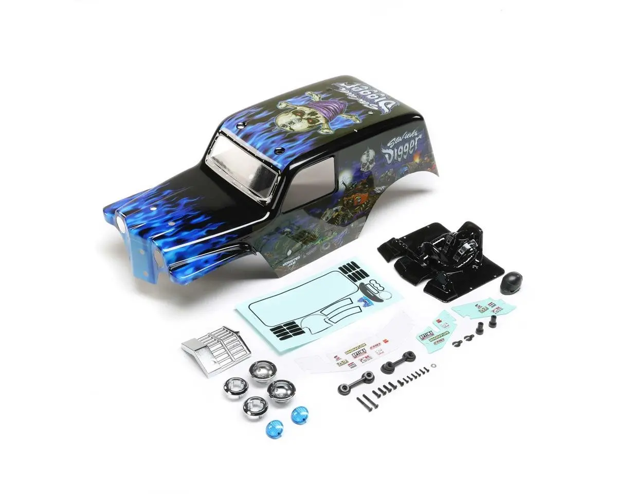 Losi Lmt Son Uva Digger Pre-Painted Body Set 1