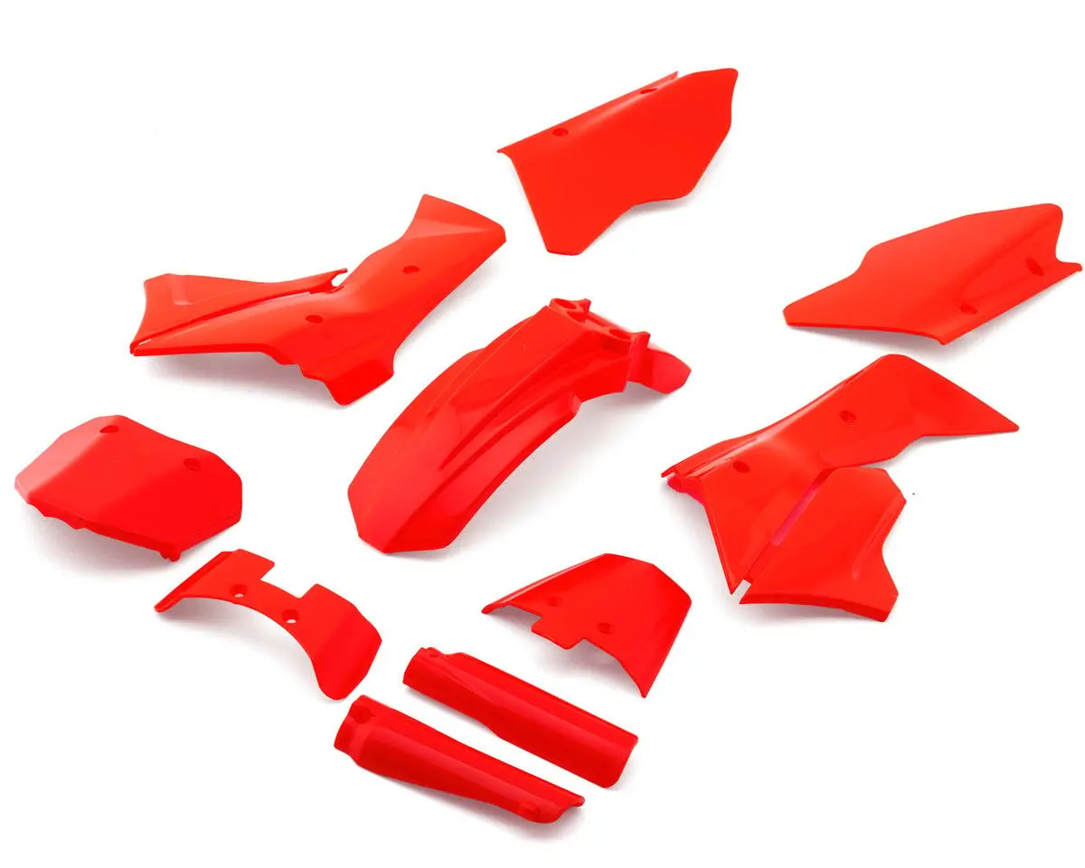Losi Promoto-Mx Red Plastics W/Fxr Graphics 1