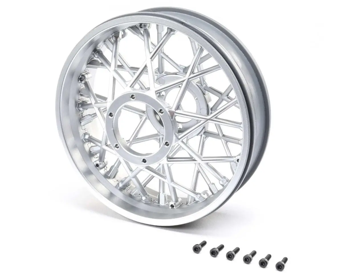 Losi Promoto-Mx Rear Wheel (Satin Chrome) 1