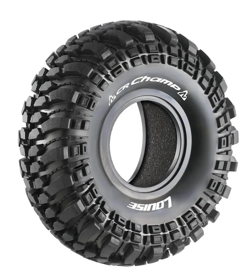 Cr-Champ 1/10 2.2" Crawler Tires, Super Soft, Front/Rear (2) 1