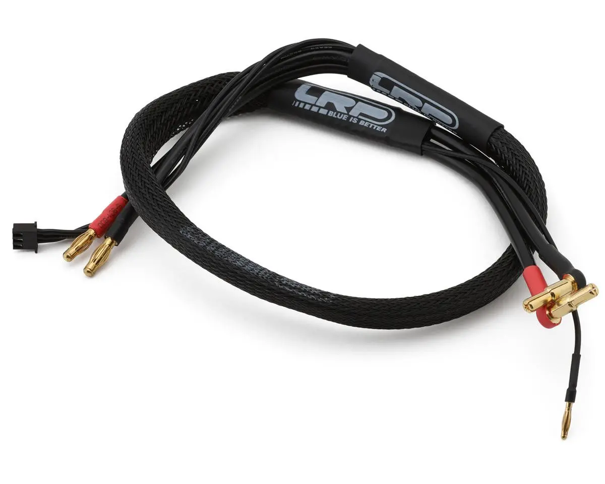 Lrp 2S Lipo Charge/Balance Lead (4Mm To 4/5Mm Bullet Connector) (600Mm) (Xh Balance Adapter) 1