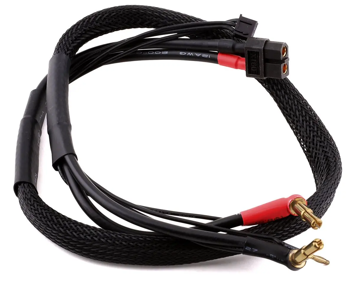 Lrp 2S Lipo Charge/Balance Lead (Xt60 To 4Mm/5Mm Bullet Connector) (60Cm) (Xh Balance Adapter) 1