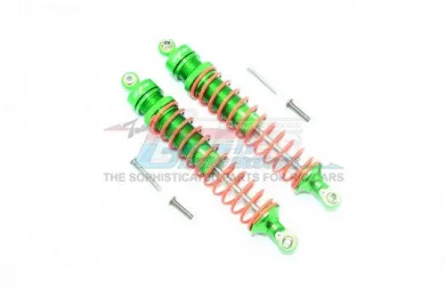 Gpm Racing Aluminium Rear Heavy-Duty Adjustable Damper (115Mm) (Green) 1