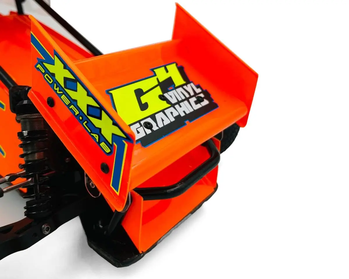 Mcallister Racing 4.5X3" Large Front Sprint Wing Kit (.030) W/Custom Works Mount 1