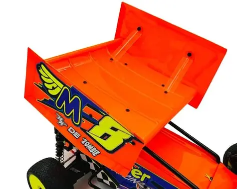 Mcallister Racing 7X7 Top Wing Dished Side Panel Set (Clear) (2) 1