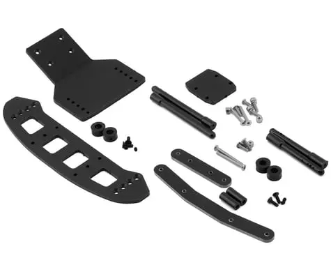 Mcallister Racing Tlr Front & Rear Late Model Body Mounting Kit 1