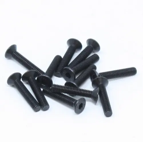 Redcat 3X16mm Countersunk Hex Machine Thread Screws (12Pcs) 1
