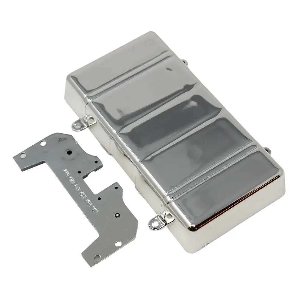 Redcat Steering Tray And Trunk Pan (Chrome) (1Set) 1