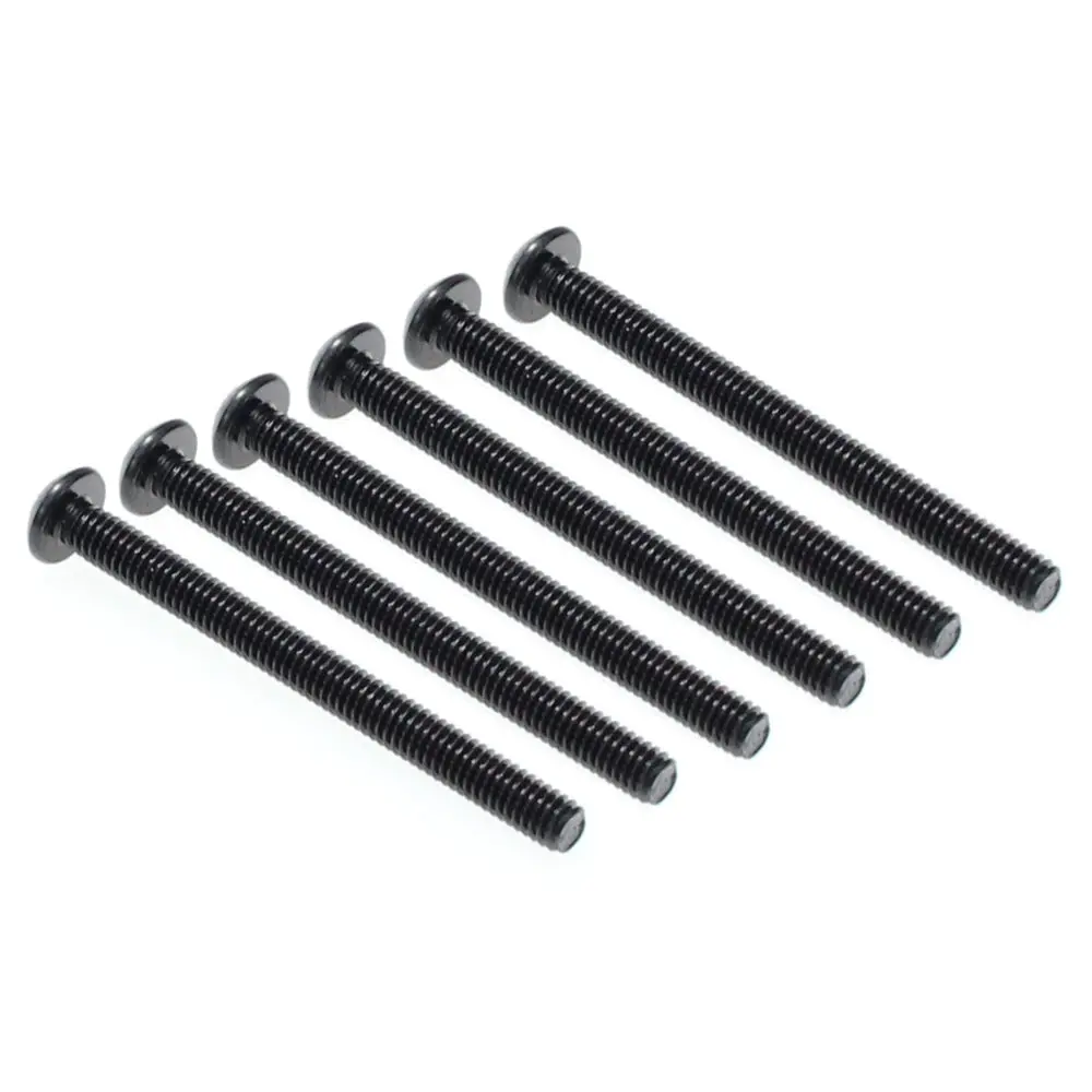 Redcap 4X45mm Button Head Hex Machine Thread Screws (6Pc) 1