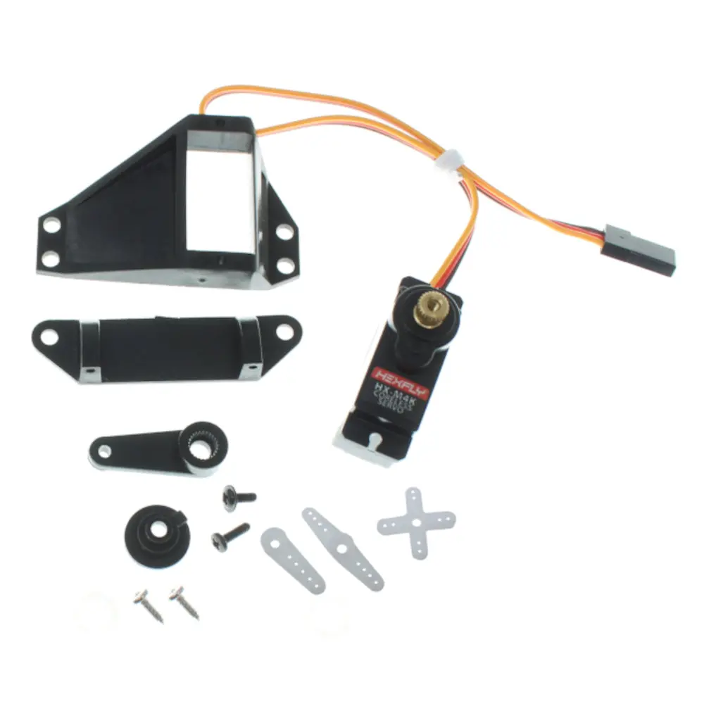 Redcat Hx-M4k 4Kg Coreless Metal Gear Servo W/ Plastic Mounts (1Pc) 1