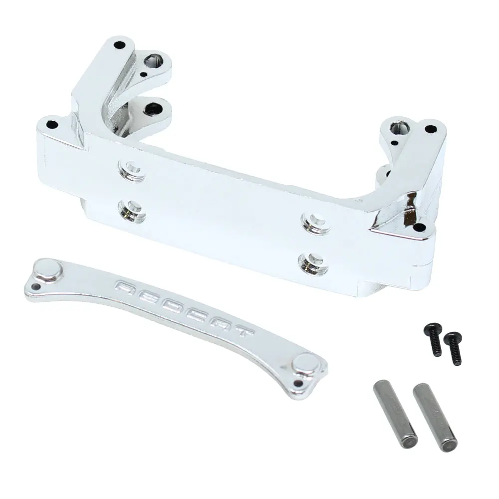 Redcat Front Suspension Mount, Pin Brace W/ Pins (Chrome)(Plastic) (1Set) 1