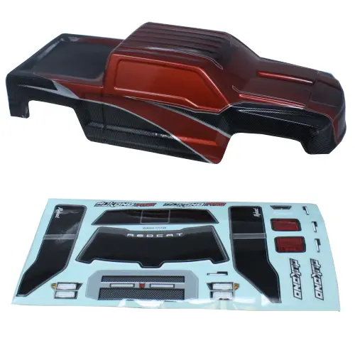 Redcat 1/10 Truck Body (Orange)(1Pc) 1