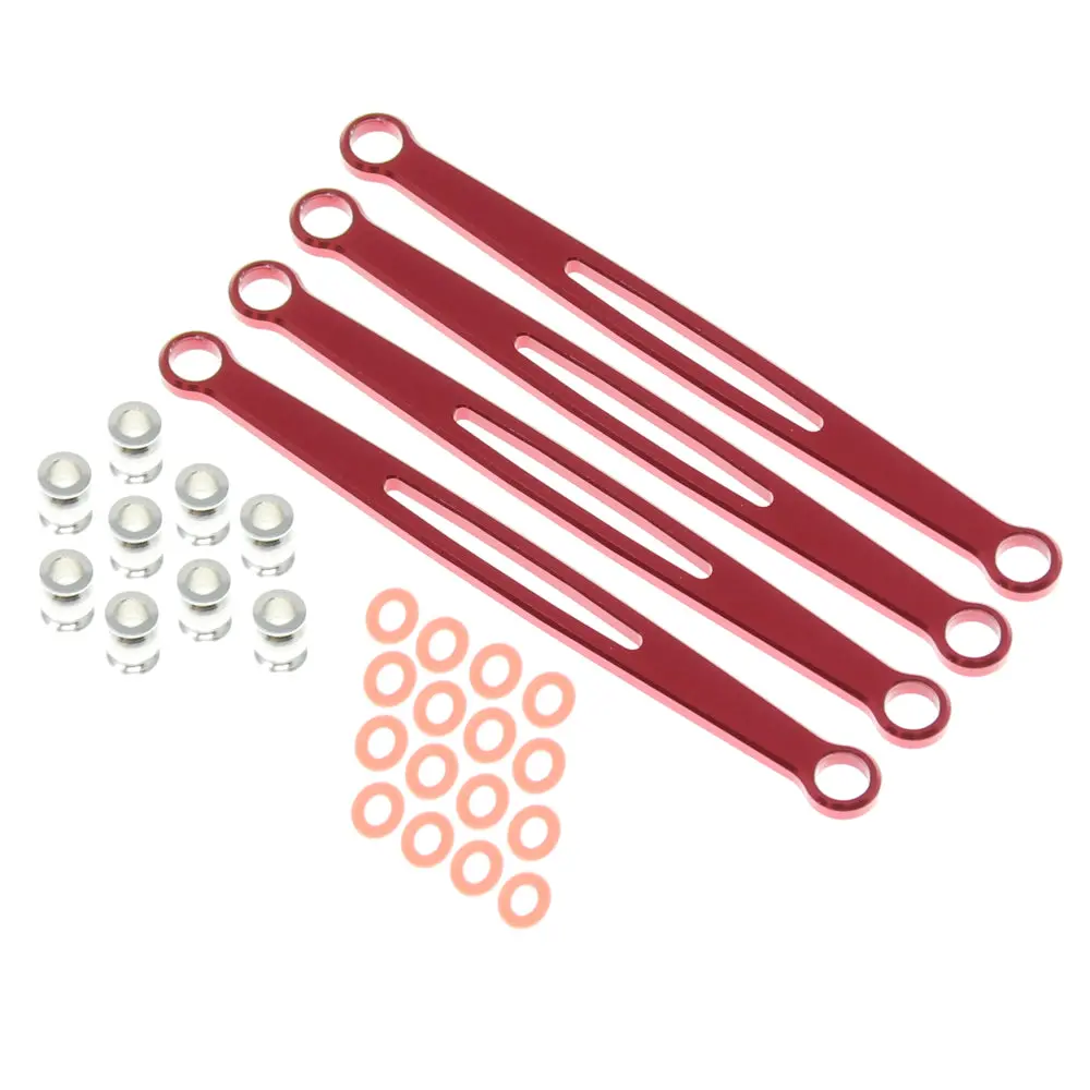 Redcat Rear Links (Aluminum)(Red)(4Pcs) 1