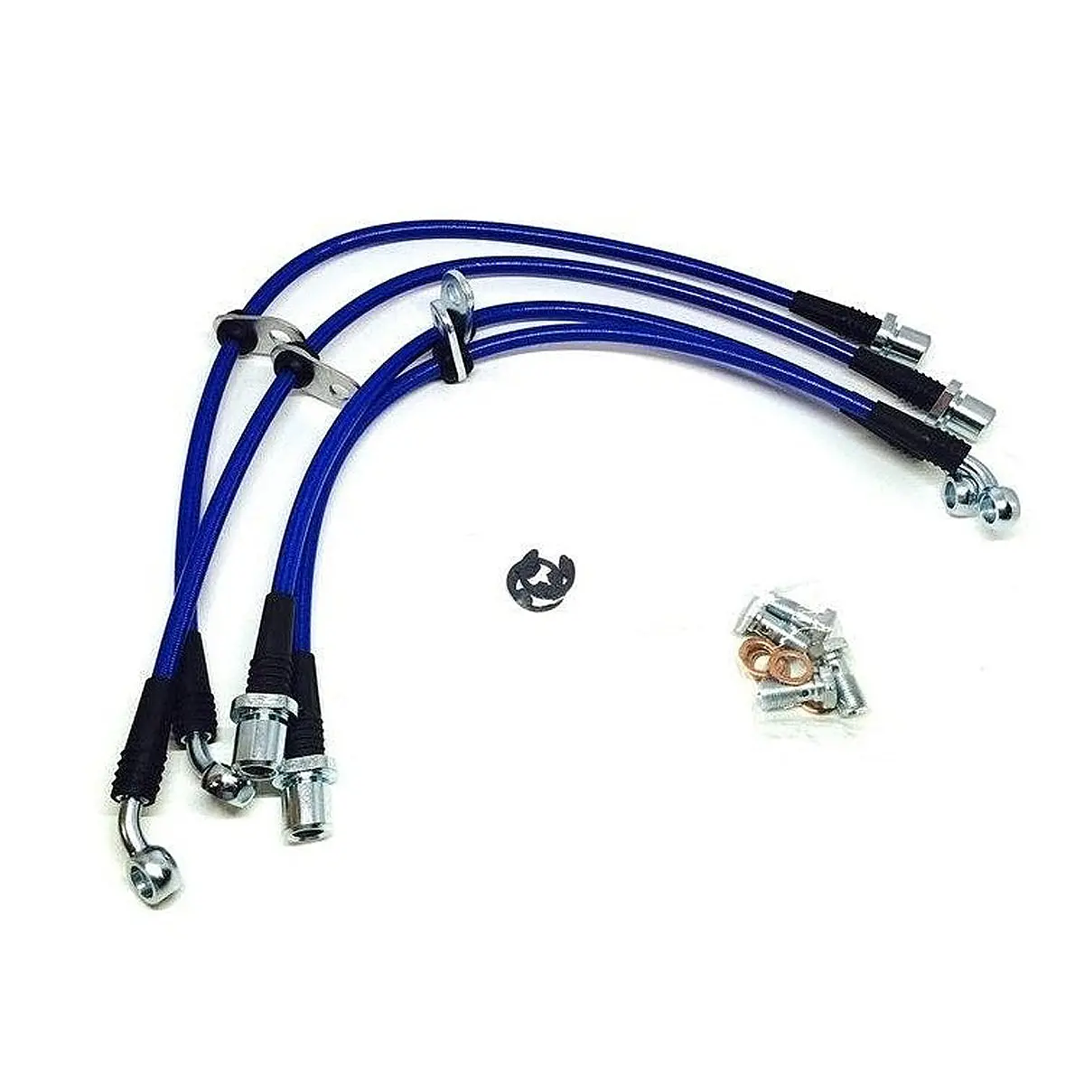 Mann Engineering Stainless Steel Brake Line Kit (2009 - 2013 Forester) 1