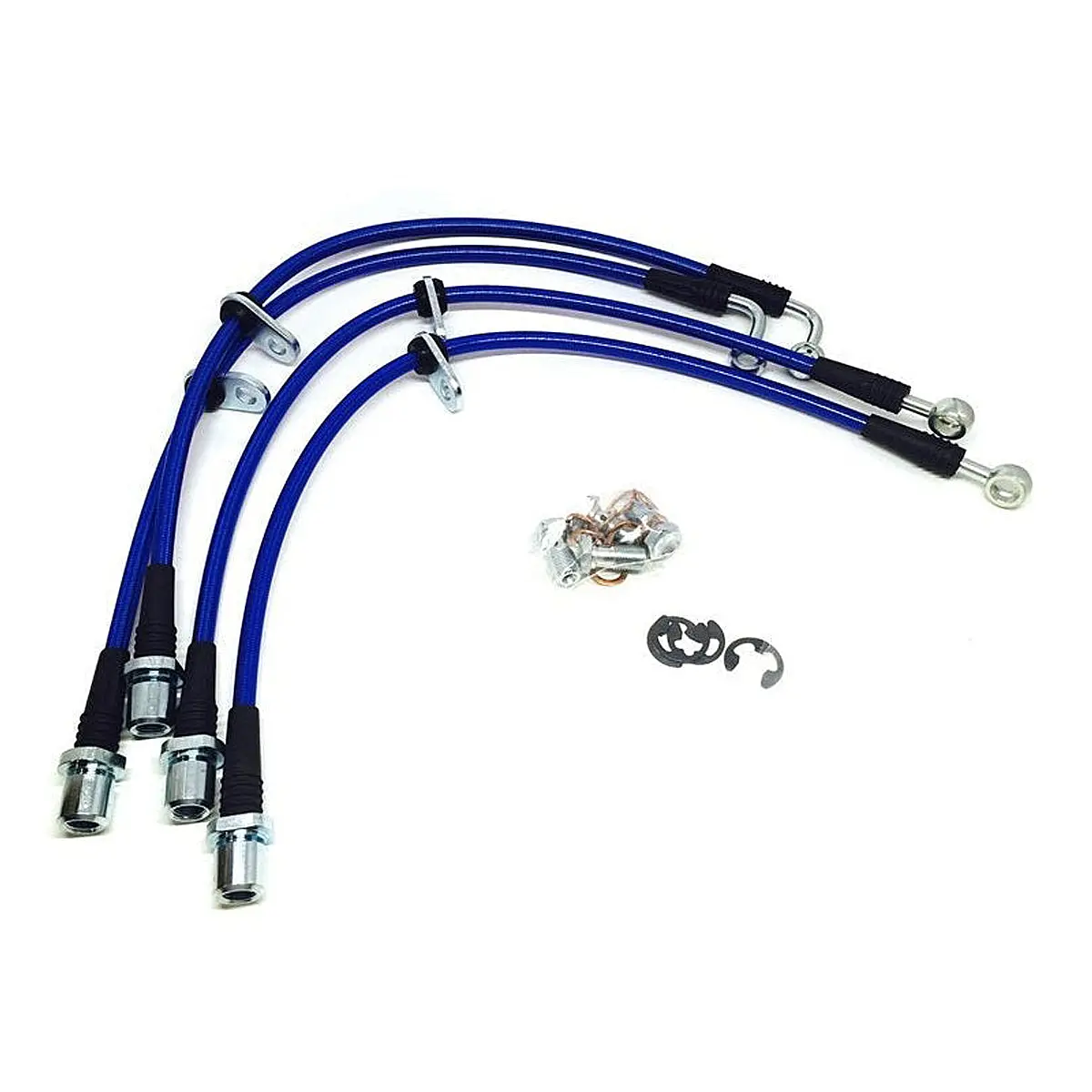Mann Engineering Stainless Steel Braided Brake Line Kit (2022+ Brz) 1
