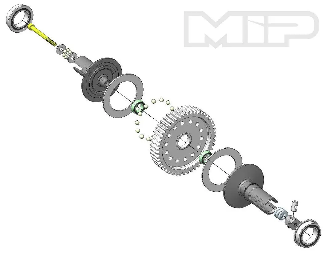 Mip Super Ball Diff, Tamiya Blackfoot/ Monster Beetle 1