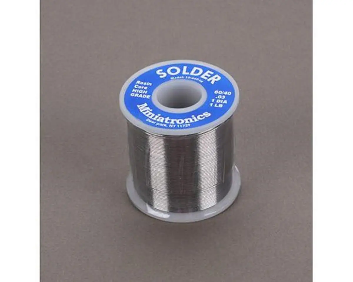 Miniatronics Rosin Core Solder 60/40 (1Lb) 1