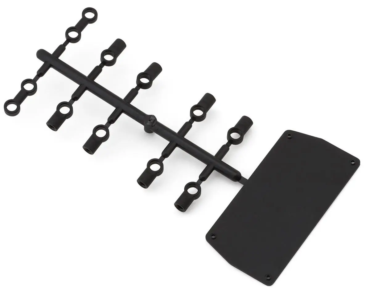 Mugen Seiki Msb1 Anti-Roll Bar Link & Esc Mount Plate 1
