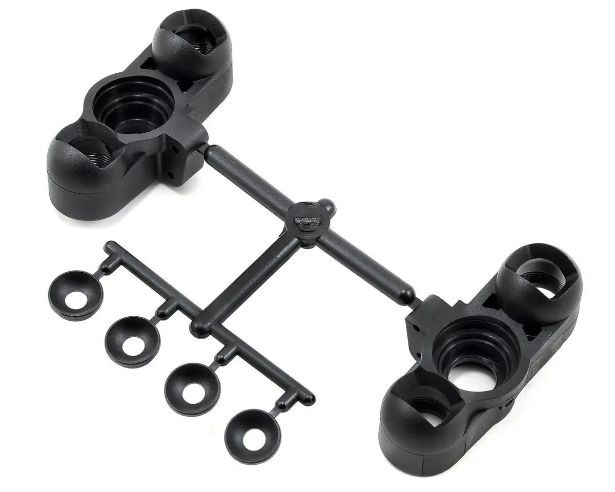 Mugen Seiki Non-Trailing Front Hub Carrier Set 1
