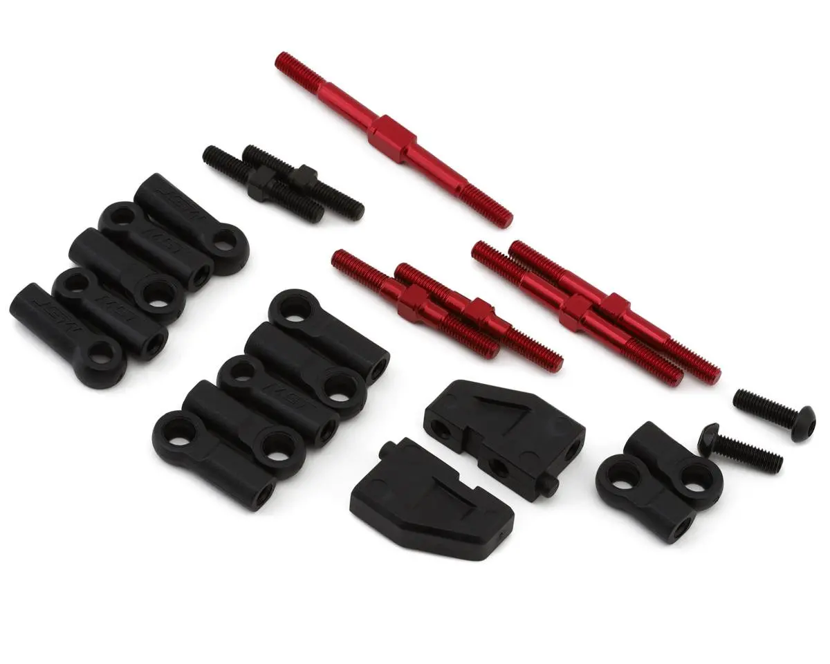Mst Rmx 2.5 Aluminum Turnbuckle Set (Red) 1