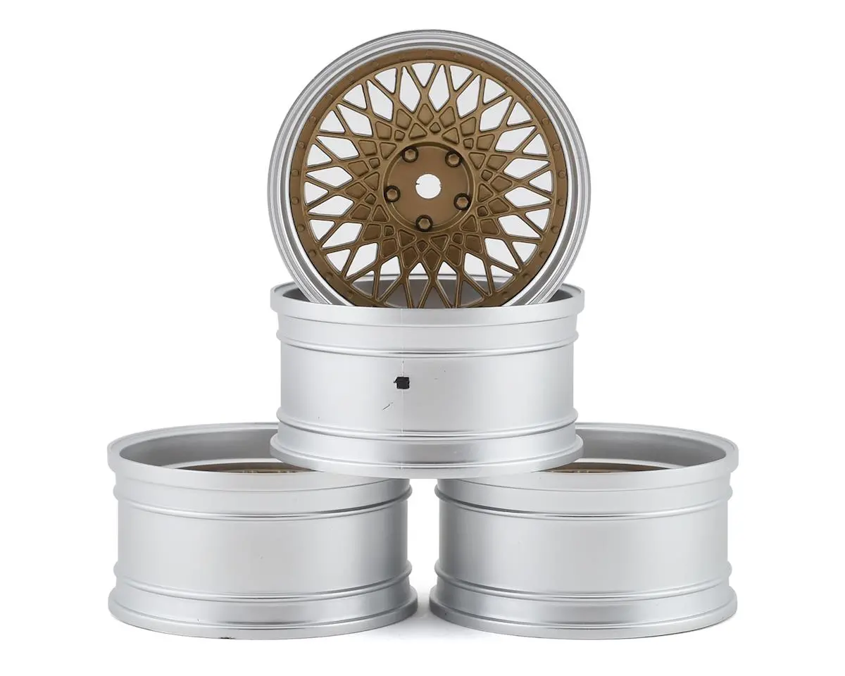 Mst 501 Wheel Set (Gold) (4) (Offset Changeable) W/12Mm Hex 1