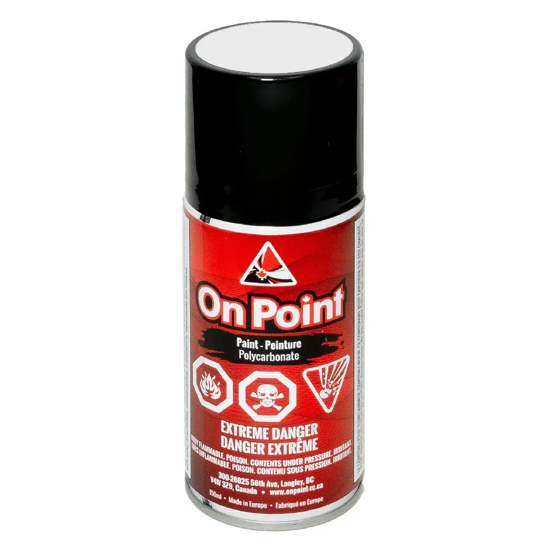 On Point 150Ml Rc Spray Paint - White 1