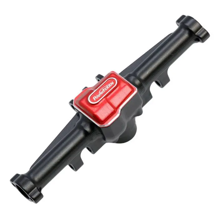 Powerhobby Aluminum Rear Axle Housing Black Traxxas Trx-4M 1