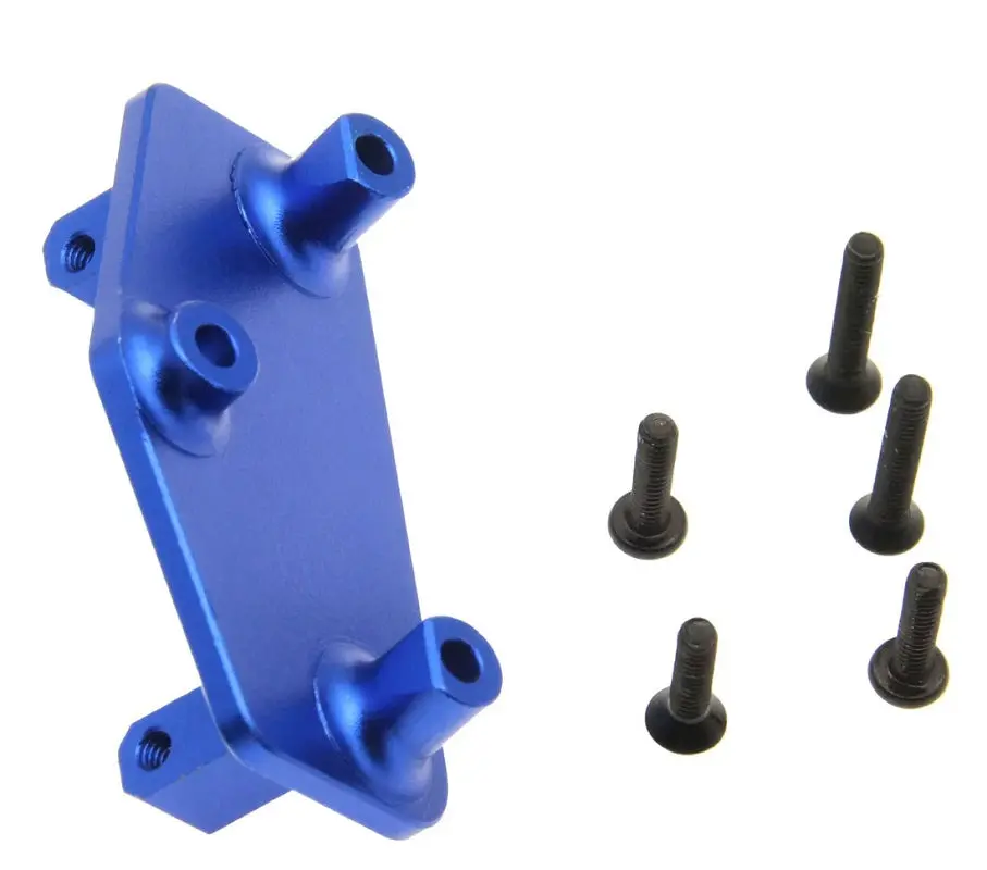 Powerhobby Aluminum Upper 4-Link Mount, Blue, For Losi Mini Lmt 1