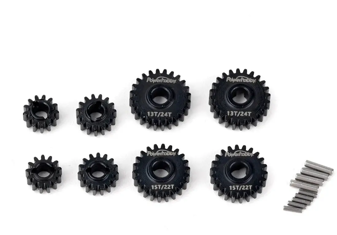 Powerhobby Chromely Steel Overdrive Gears For Redcat Ascent-18 1