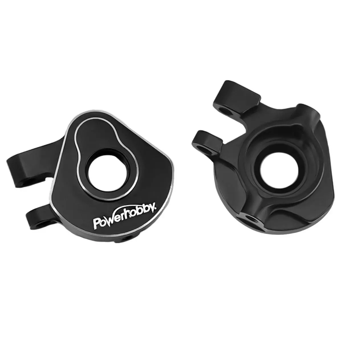 Powerhobby Aluminum Steering Knuckles / Blocks Traxxas Trx-4M Black 1