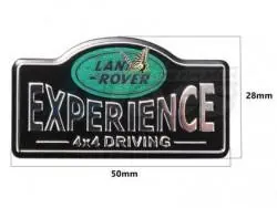 Dc/Djc-0659 - Traxxas Trx-4 Land Rover Experience 4X4 Trx4 Defender 3D Metal Badge Decal Sticker Plate 1Pair 1