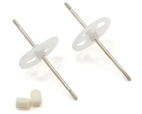 Parkzone Prop Shaft Set W/Gear (2) (Night Vapor) 1