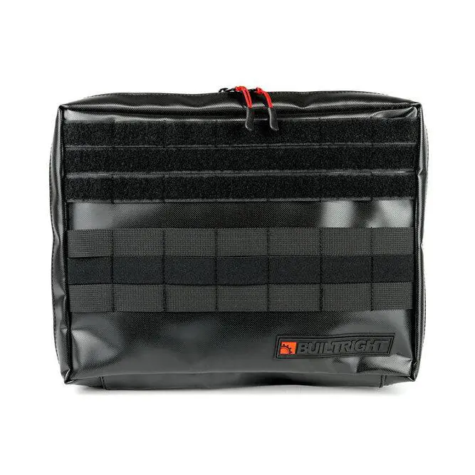 Molle Pouch - Black | Large (13"X10") 1